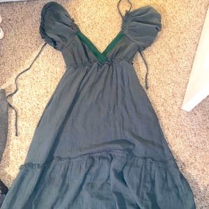 Very beautiful green dress never been worn.